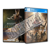 Assassins Creed Origins The Curse of the Pharaohs Pc Game Cover Tasarımı
